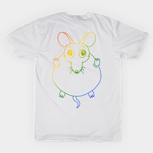 The Roundest Rat (Rainbow Version) T-Shirt